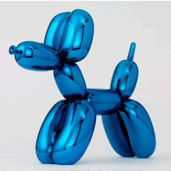 Blue balloon dog 246