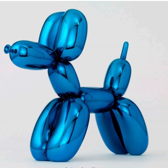 Blue balloon dog 278